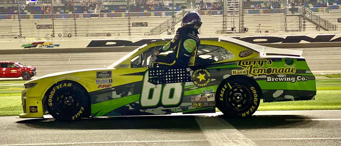 Brandon Brown Checkers in 6th Place!