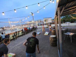 Larry's Backyard - Cornhole