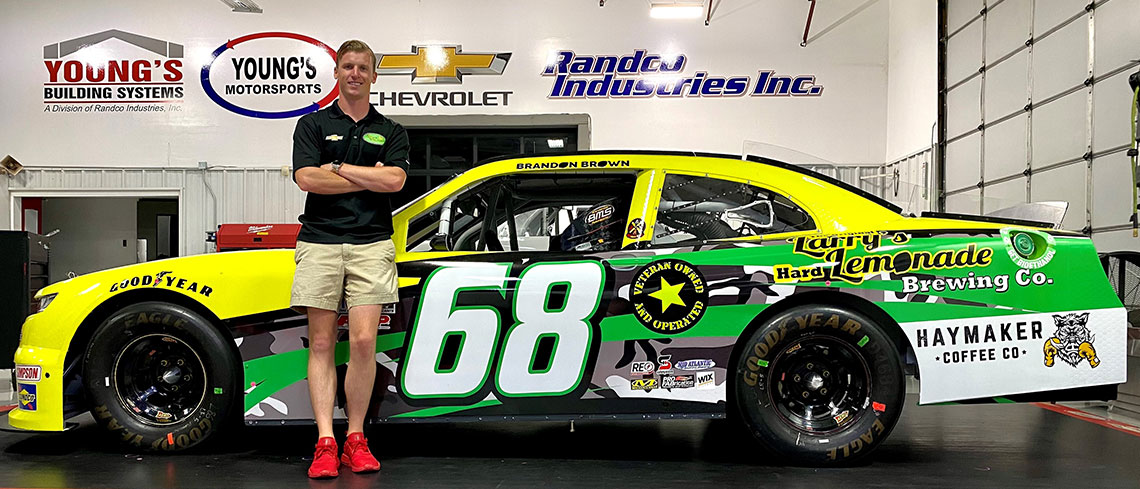 Brandon Brown at Daytona