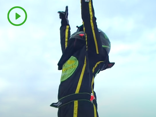 Brandon Brown Talladega Celebration