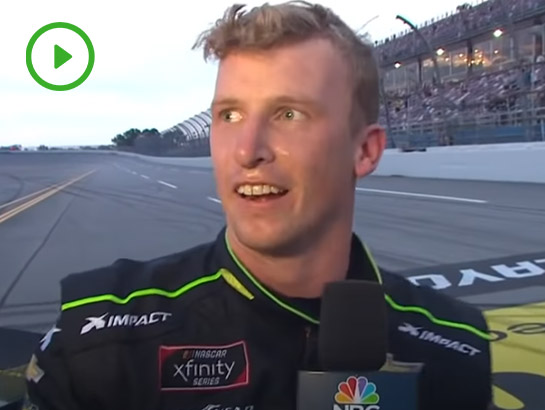 Brandon Brown Talladega Interview
