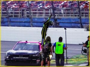 Brandon Brown Checkers 1st at Talladega