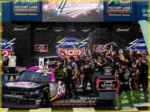 Brandon Brown Checkers 1st at Talladega