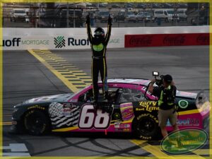 Brandon Brown Checkers 1st at Talladega
