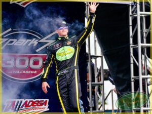 Brandon Brown Checkers 1st at Talladega