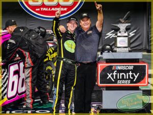 Brandon Brown Checkers 1st at Talladega