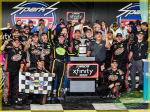 Brandon Brown Checkers 1st at Talladega