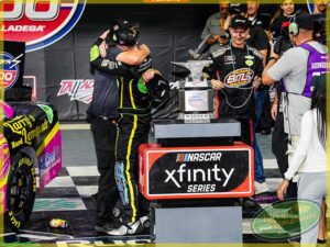 Brandon Brown Checkers 1st at Talladega